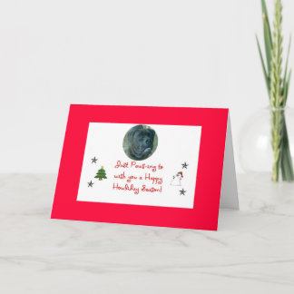 de kaart van de hondvakantie