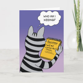 De Kaart van de Humor van het Nieuwjaar van de