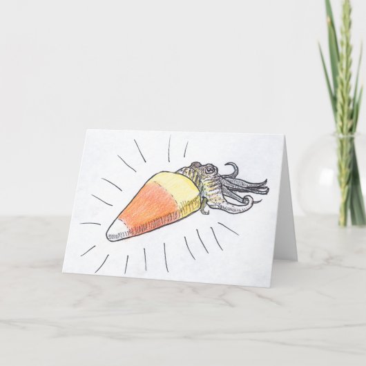 De Kaart van de Inktvissen van "Cuttlecorn" (Voorkant)