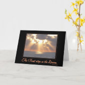 De kaart van de Inspiratie van de zonsondergang:  (Gele Bloem)