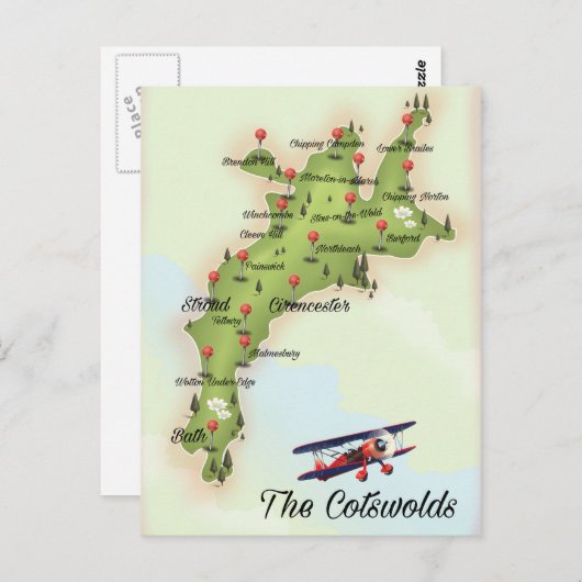 De  kaart van de Katoen (Voorkant / Achterkant)