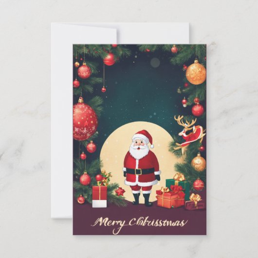 De Kaart van de kerst (Voorkant)