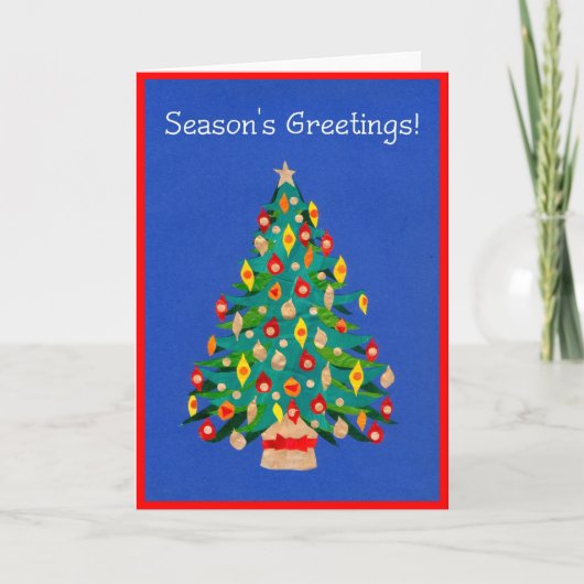 De Kaart van de kerstboom (Voorkant)