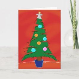 De Kaart van de kerstboom