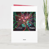 De kaart van de kerstboom (Achterkant)