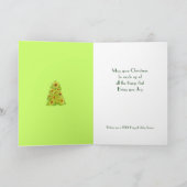 De Kaart van de Kerstboom van de zonnebloem (Binnen)