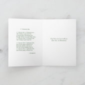 De kaart van de kerstboom voor Tante - Vrede en (Binnen)