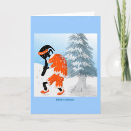 De Kaart van de Kerstman van Kokopelli
