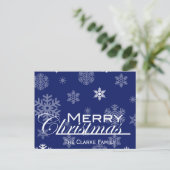 De Kaart van de Kerstpost van het Seizoen (Staand voorkant)