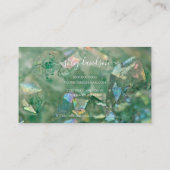 De Kaart van de klantenloyaliteit van de moderne G Visitekaartje (Achterkant)