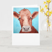 De Kaart van de koe - pas het aan! (Gele Bloem)