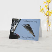 De Kaart van de kolibrie (Gele Bloem)