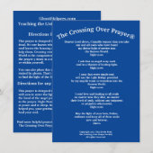 De Kaart van de kruising (Voorkant / Achterkant)