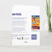 De Kaart van de kunst: Braziliaanse Capybara. (Achterkant)