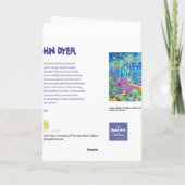 De Kaart van de kunst: De Tuinen van de Abdij van (Achterkant)