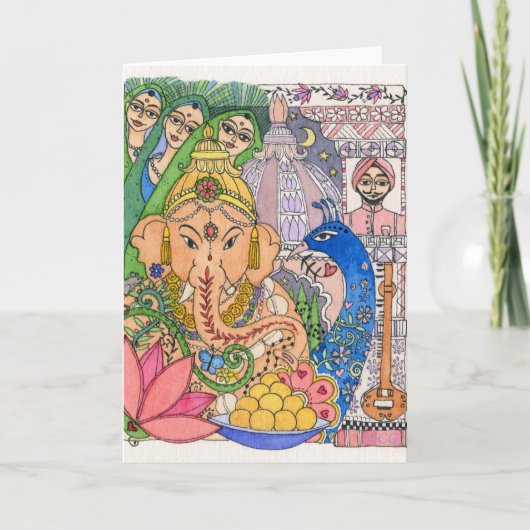 De Kaart van de kunst - Ganesh en de Dames van de (Voorkant)