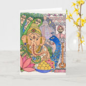De Kaart van de kunst - Ganesh en de Dames van de (Gele Bloem)