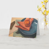 De kaart van de kunst, leeg wenskaart. Door Sarah (Gele Bloem)