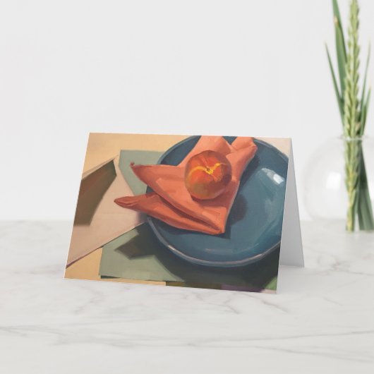 De kaart van de kunst, leeg wenskaart. Door Sarah (Voorkant)