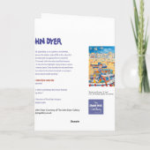 De Kaart van de kunst: St Ives Haven, Cornwall (Achterkant)