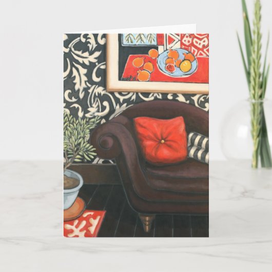 De Kaart van de Kunst van de "chaise-longue" (Voorkant)