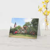 De Kaart van de Kunst van de motorfiets (Gele Bloem)