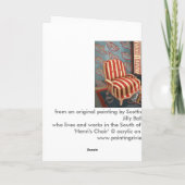 "De Kaart van de Kunst van de Stoel Henris" (Achterkant)