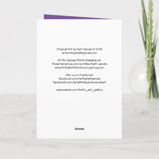 De Kaart van de Kunst van de Torenspits van (Achterkant)