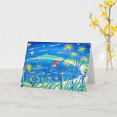 De Kaart van de kunst: Wiggly Palmen en (Gele Bloem)