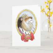 De Kaart van de Leeuw van de Koning van vaderdag (Gele Bloem)