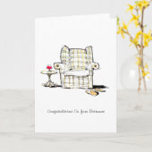 De Kaart van de leunstoel en van de Pensionering (Gele Bloem)