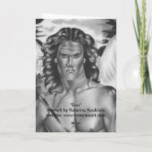 De Kaart van de Liefde van de Engel van de eros (Achterkant)