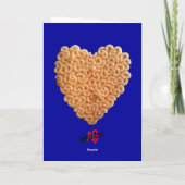 De Kaart van de Liefde van de macaroni & van de (Achterkant)
