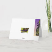 De Kaart van de Luiaard van het Baby van de (Achterkant)