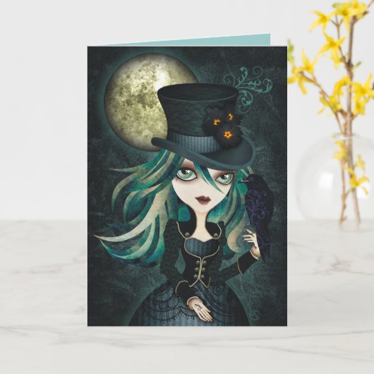 De Kaart van de Maan van de raaf (Gele Bloem)