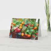 De Kaart van de Mand van het Fruit van de Oogst (Voorkant)