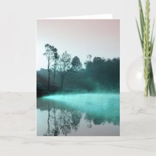 De Kaart van de Mist van de vijver