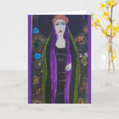 De Kaart van de moederdag (Gele Bloem)