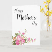 De Kaart van de moederdag (Gele Bloem)