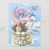 De Kaart van de Moederdag personaliseren (Voorkant / Achterkant)