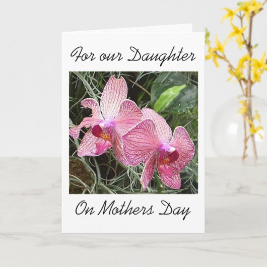 De Kaart van de Moederdag van de dochter (Gele Bloem)