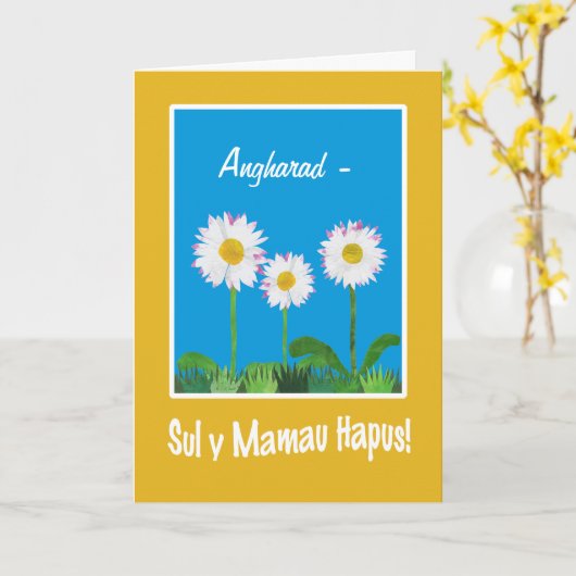 De Kaart van de Moeders van madeliefjes: (Gele Bloem)