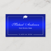 De Kaart van de Naam van afstuderen - Modieuze Contactkaartje (Voorkant)