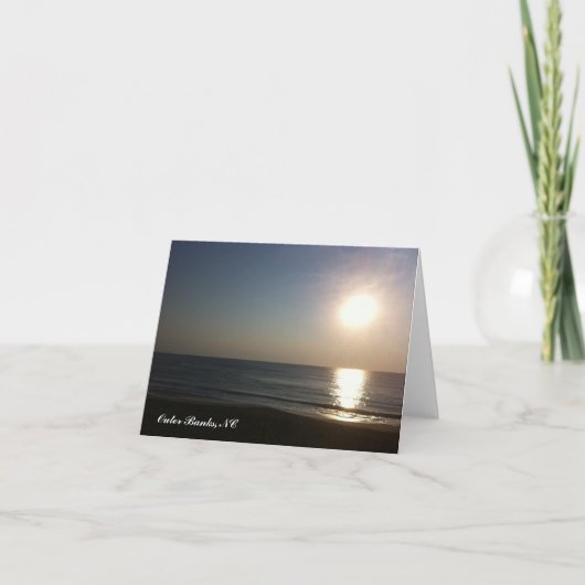 De Kaart van de nota - BuitenBanken, NC (OBX) (Voorkant)