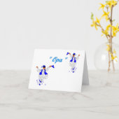 De Kaart van de nota in Griekse Opa - Evzones (Gele Bloem)