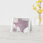 De kaart van de nota:  Kaart van Texas, 1921 (Gele Bloem)