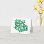 De Kaart van de nota: "Maagdenpalm " (Gele Bloem)