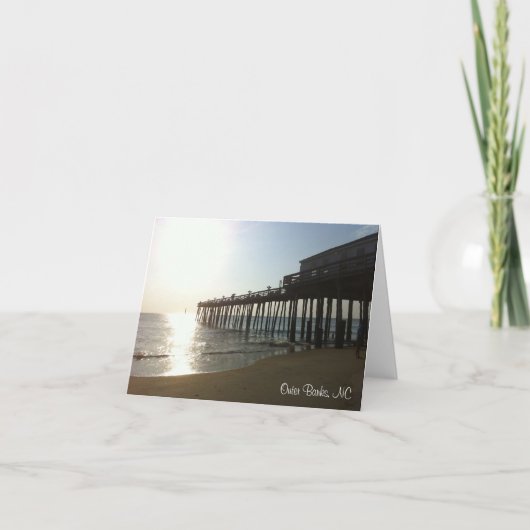 De Kaart van de nota - Pijler bij BuitenBanken, NC (Voorkant)