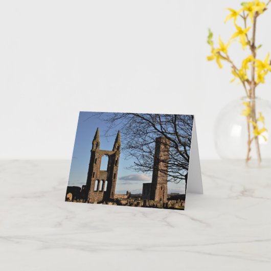 De Kaart van de nota: St Andrews Kathedraal (Gele Bloem)
