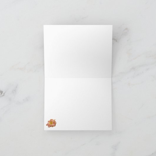 De Kaart van de Nota van Daylily (Binnen)